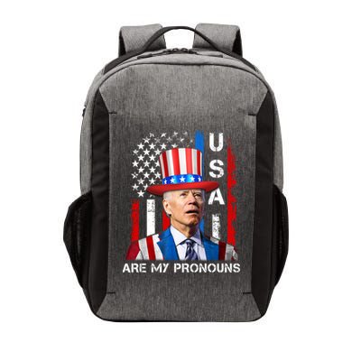 My Pronouns Are USA Joe Biden 4th Of July US American Flag Vector Backpack