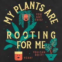 My Plants Are Rooting For Me Plant Funny Gift Funny Gardener Gardening 11oz C Handle Ceramic Mug