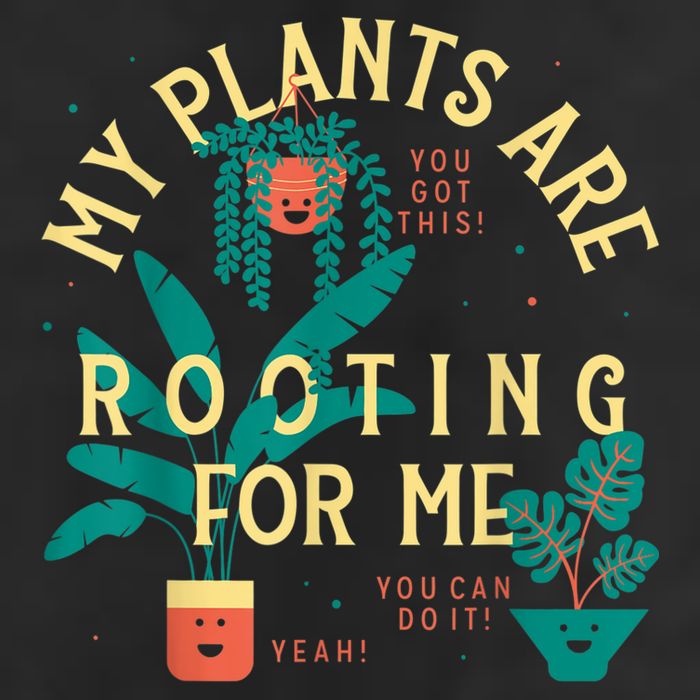 My Plants Are Rooting For Me Plant Funny Gift Funny Gardener Gardening 11oz C Handle Ceramic Mug