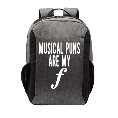 Musical Puns Are My Forte Band Instrument Fun Music Vector Backpack