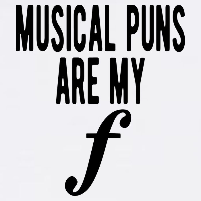Musical Puns Are My Forte Band Instrument Fun Music Cooling Performance Crew T-Shirt