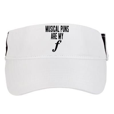 Musical Puns Are My Forte Band Instrument Fun Music Adult Drive Performance Visor