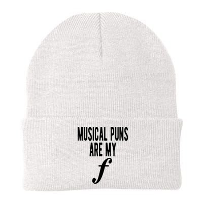 Musical Puns Are My Forte Band Instrument Fun Music Beanie