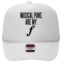 Musical Puns Are My Forte Band Instrument Fun Music Hat