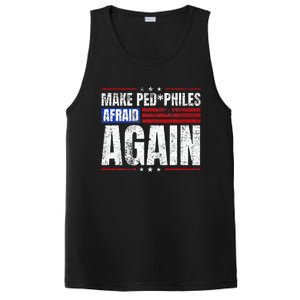 Make Pedophiles Afraid Again Funny Political Election PosiCharge Competitor Tank