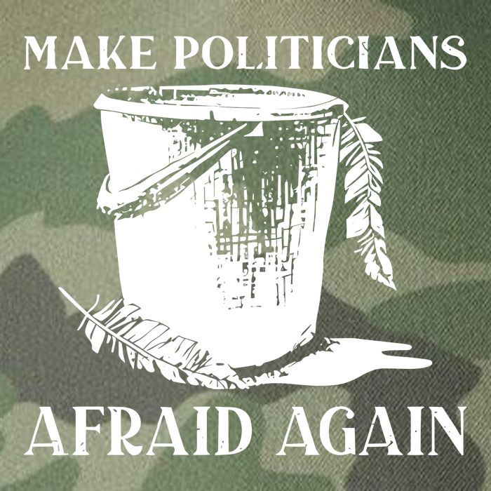 Make Politicians Afraid Again Legacy Tie Dye Trucker Hat