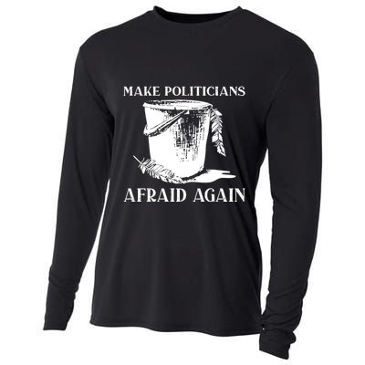 Make Politicians Afraid Again Cooling Performance Long Sleeve Crew