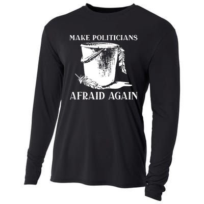 Make Politicians Afraid Again Cooling Performance Long Sleeve Crew