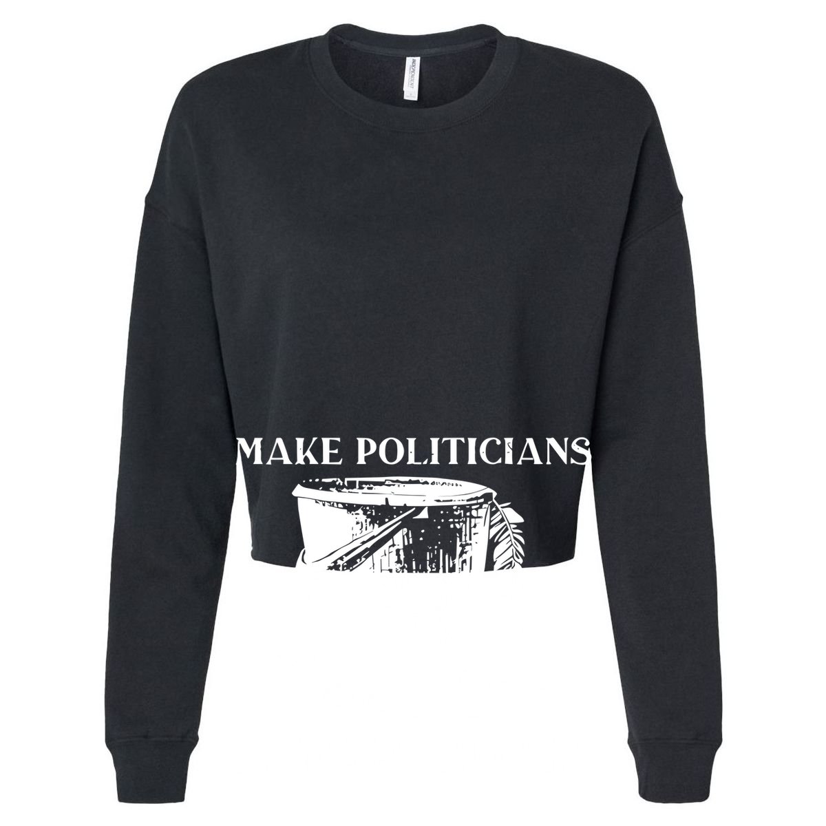Make Politicians Afraid Again Zip Tote Bag