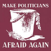 Make Politicians Afraid Again 16oz Travel Tumbler