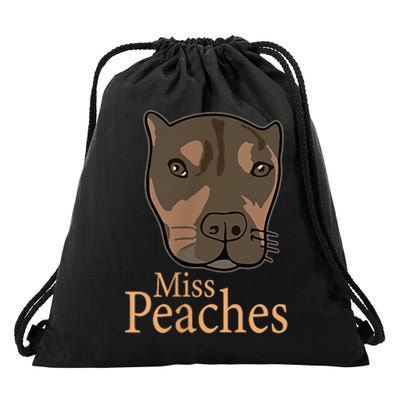Miss Peaches Adopt Don’T Shop Drawstring Bag