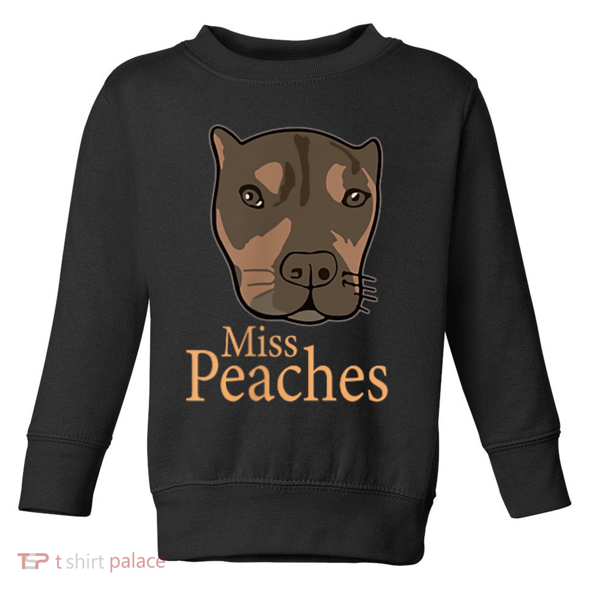 Miss Peaches Adopt Don’T Shop Toddler Sweatshirt