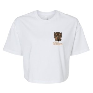 Miss Peaches Adopt Don’T Shop Bella+Canvas Jersey Crop Tee