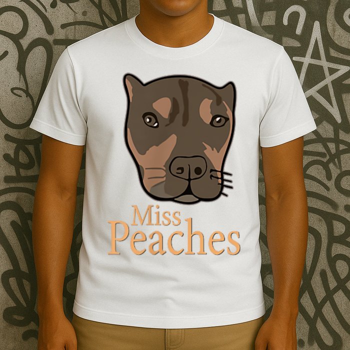 Miss Peaches Adopt Don’T Shop T-Shirt