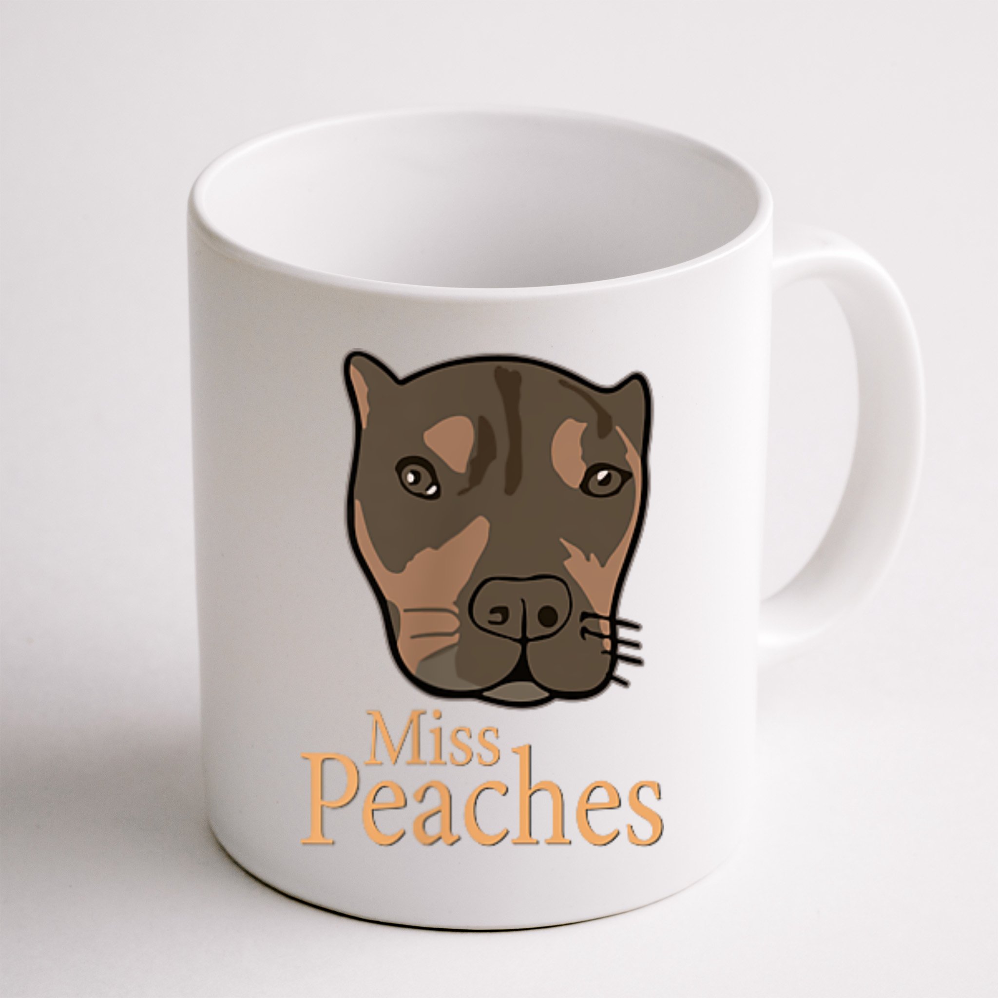 Miss Peaches Adopt Don’T Shop Mug