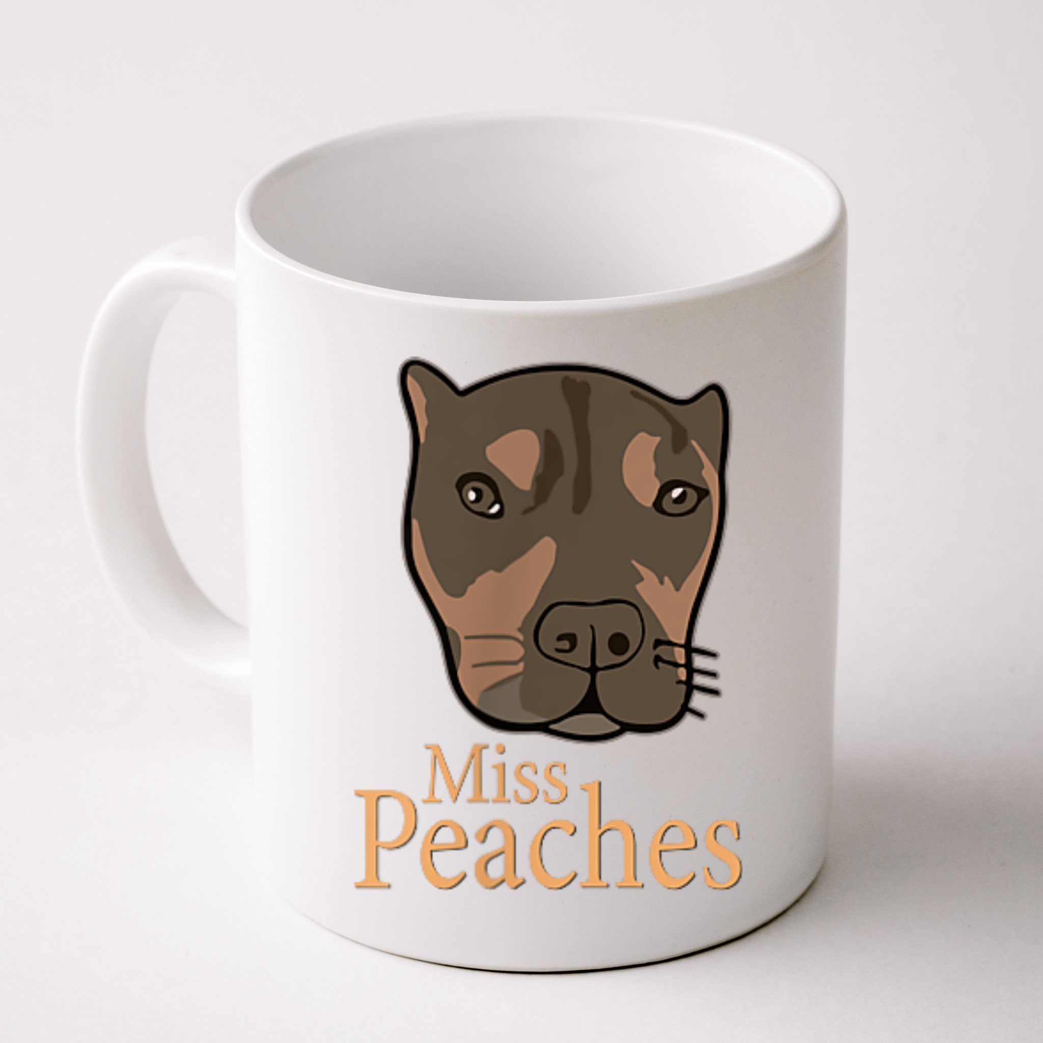 Miss Peaches Adopt Don’T Shop Mug