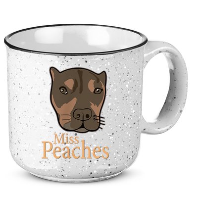 Miss Peaches Adopt Don’T Shop 15oz Campfire Ceramic Mug