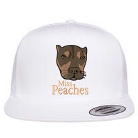 Miss Peaches Adopt Don’T Shop Flat Bill Trucker Hat