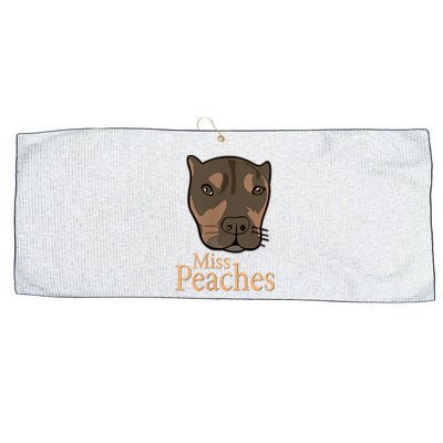 Miss Peaches Adopt Don’T Shop Large Microfiber Waffle Golf Towel
