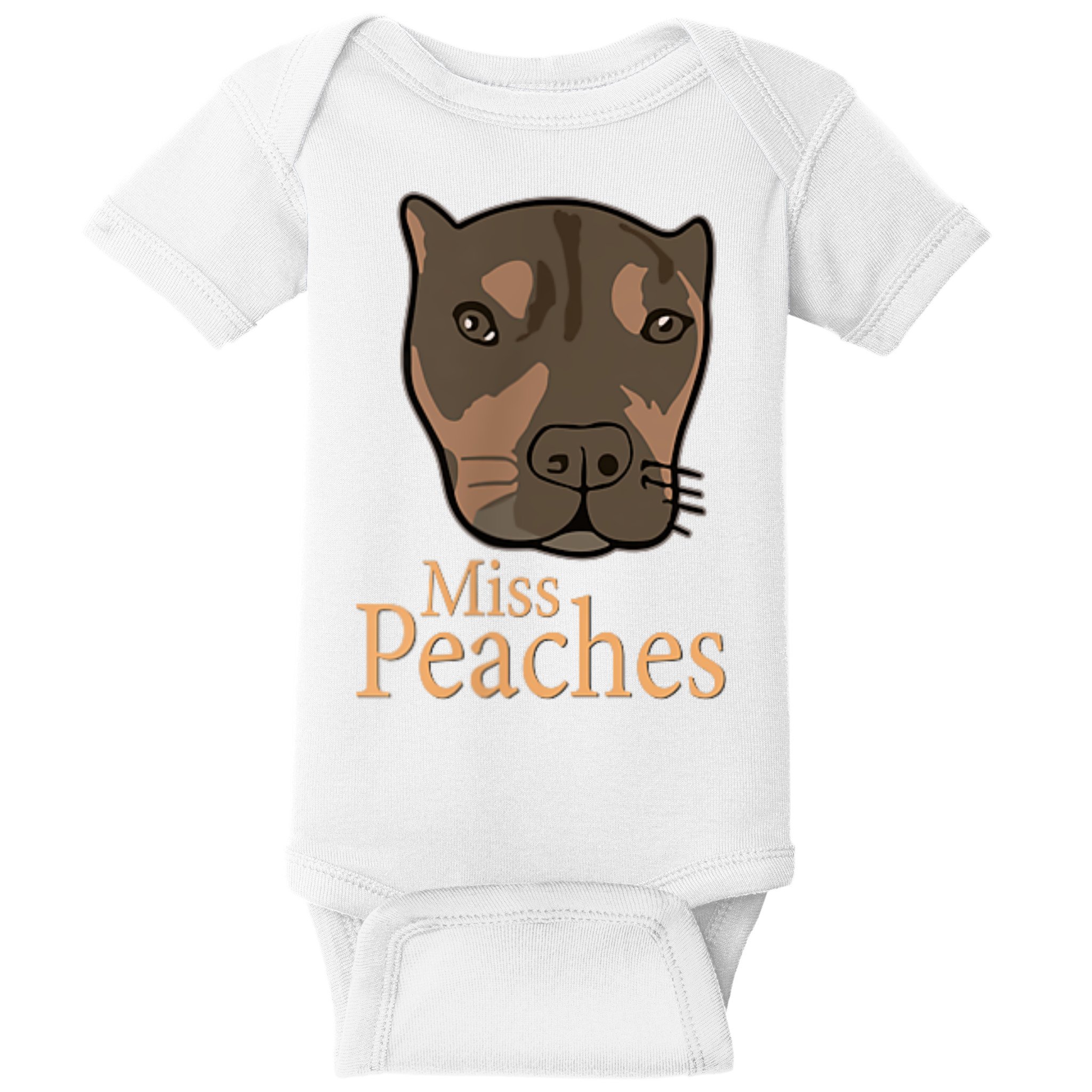 Miss Peaches Adopt Don’T Shop Baby Bodysuit