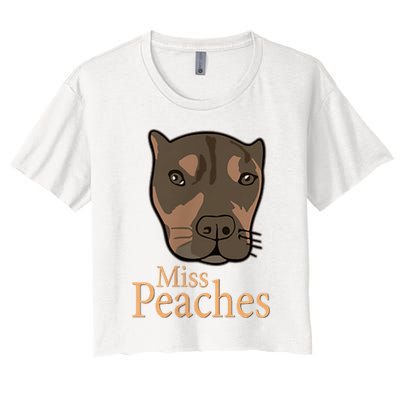 Miss Peaches Adopt Don’T Shop Crop Top