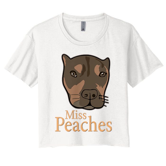 Miss Peaches Adopt Don’T Shop Women's Crop Top Tee