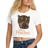 Miss Peaches Adopt Don’T Shop Women's Crop Top Tee