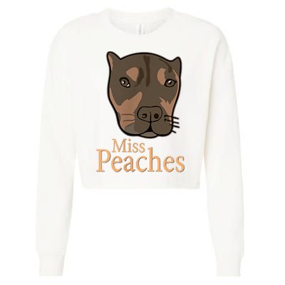 Miss Peaches Adopt Don’T Shop Cropped Pullover Crew