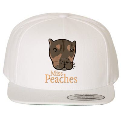 Miss Peaches Adopt Don’T Shop Wool Snapback Cap