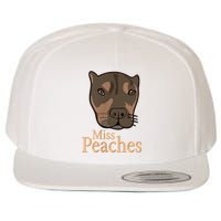 Miss Peaches Adopt Don’T Shop Wool Snapback Cap