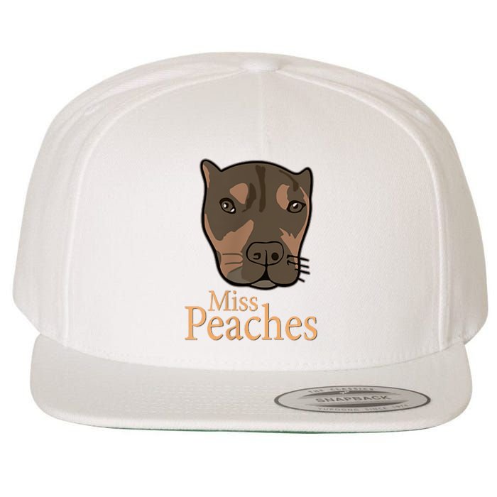 Miss Peaches Adopt Don’T Shop Wool Snapback Cap