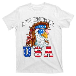 My Pronouns Are Usa Eagle American T-Shirt