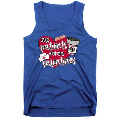 My Patients Are My Valentines Nurse Love Cute Gift Tank Top