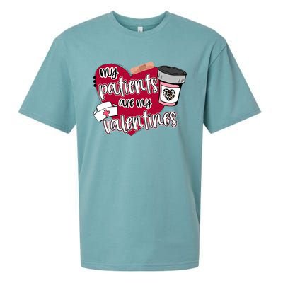 My Patients Are My Valentines Nurse Love Cute Gift Sueded Cloud Jersey T-Shirt