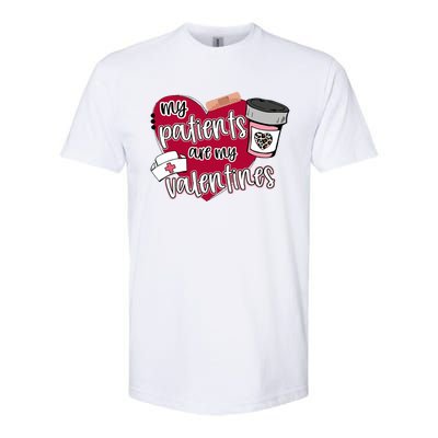 My Patients Are My Valentines Nurse Love Cute Gift Softstyle® CVC T-Shirt