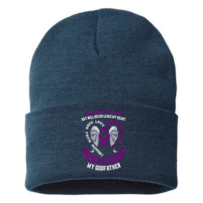 Memorial Products Alzheimers Awareness Sustainable Knit Beanie