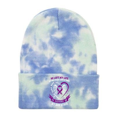 Memorial Products Alzheimers Awareness Tie Dye 12in Knit Beanie