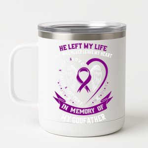 Memorial Products Alzheimers Awareness 12 oz Stainless Steel Tumbler Cup