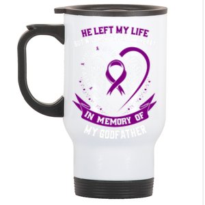 Memorial Products Alzheimers Awareness Stainless Steel Travel Mug