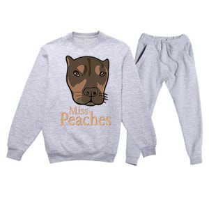 Miss Peaches Adopt Don’T Shop Premium Crewneck Sweatsuit Set