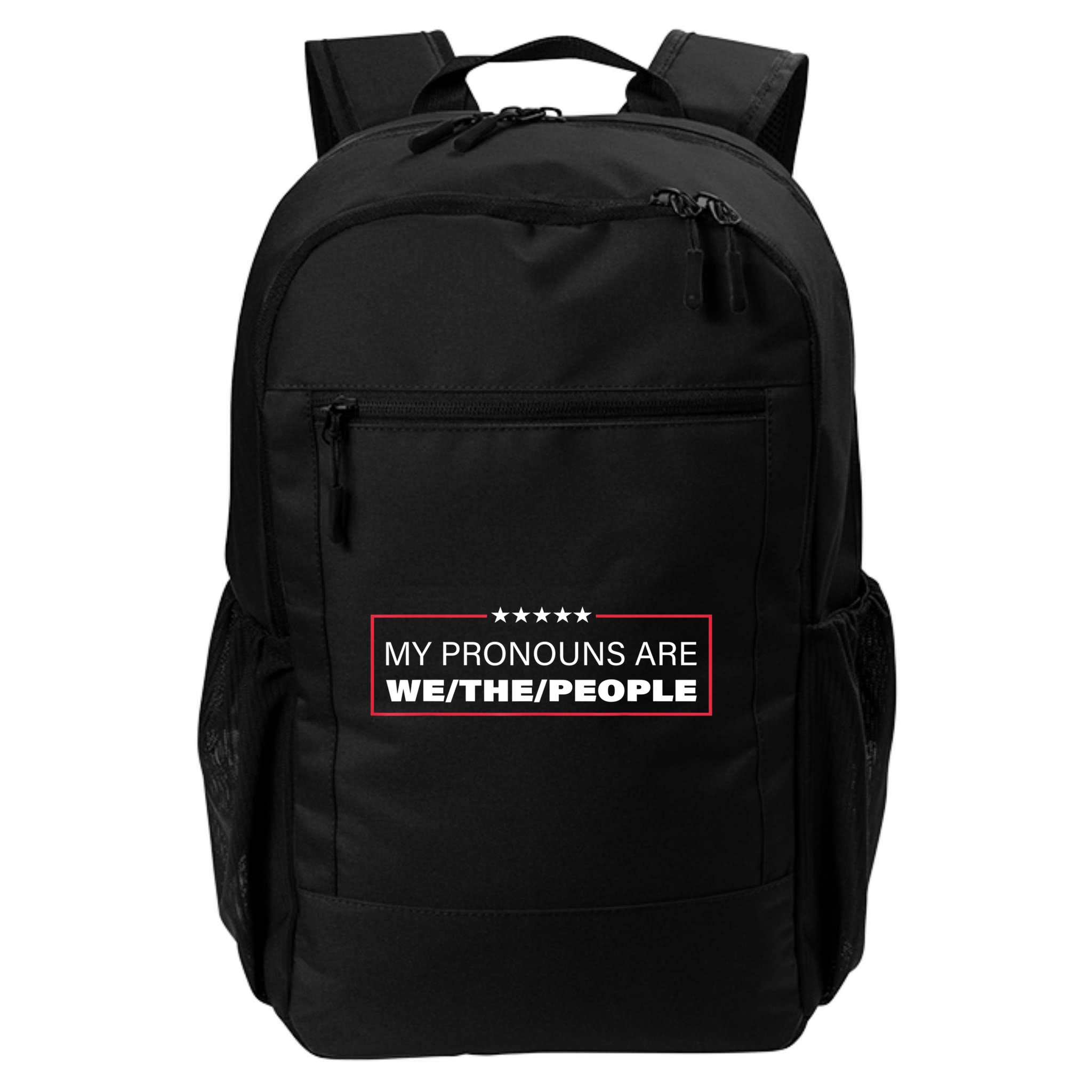 My Pronouns Are We The People Backpack