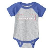 My Pronouns Are We The People Infant Baby Jersey Bodysuit