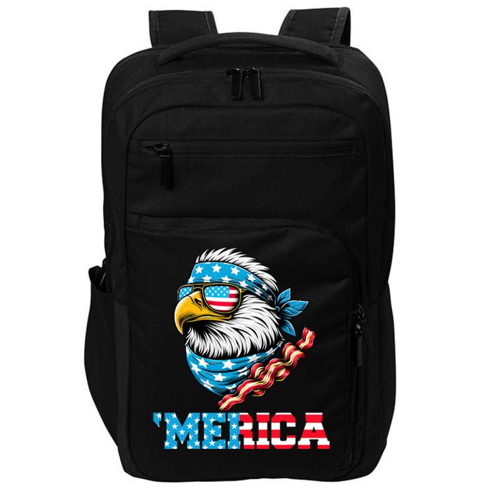 Merican Patriotic Apparel July 4th Celebrations Usa Pride Impact Tech Backpack