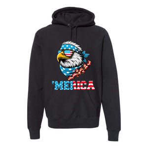 Merican Patriotic Apparel July 4th Celebrations Usa Pride Premium Hoodie