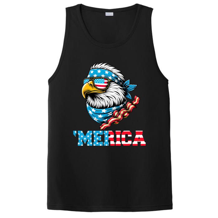 Merican Patriotic Apparel July 4th Celebrations Usa Pride PosiCharge Competitor Tank