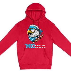 Merican Patriotic Apparel July 4th Celebrations Usa Pride Premium Pullover Hoodie