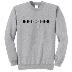 Moon Phases Astronomy Tall Sweatshirt