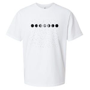 Moon Phases Astronomy Sueded Cloud Jersey T-Shirt