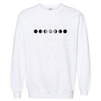 Moon Phases Astronomy Garment-Dyed Sweatshirt