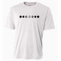 Moon Phases Astronomy Cooling Performance Crew T-Shirt